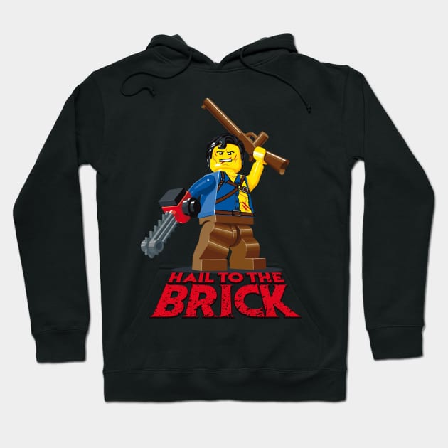 Hail to the brick Hoodie by captainsmog